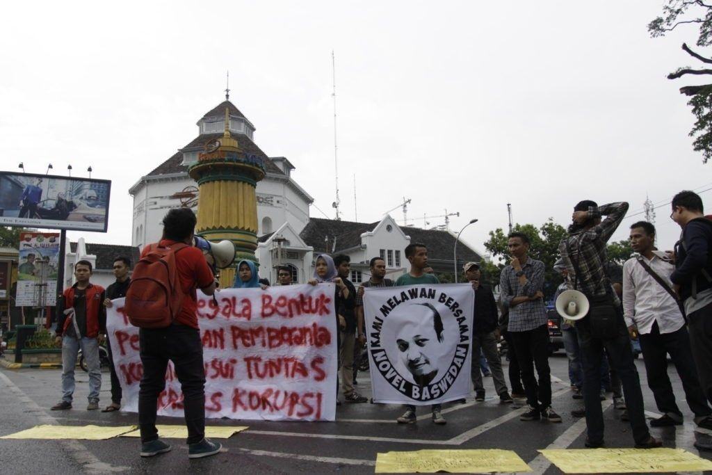 Warga Medan Kecam Tindakan Kriminalisasi Terhadap Novel Baswedan