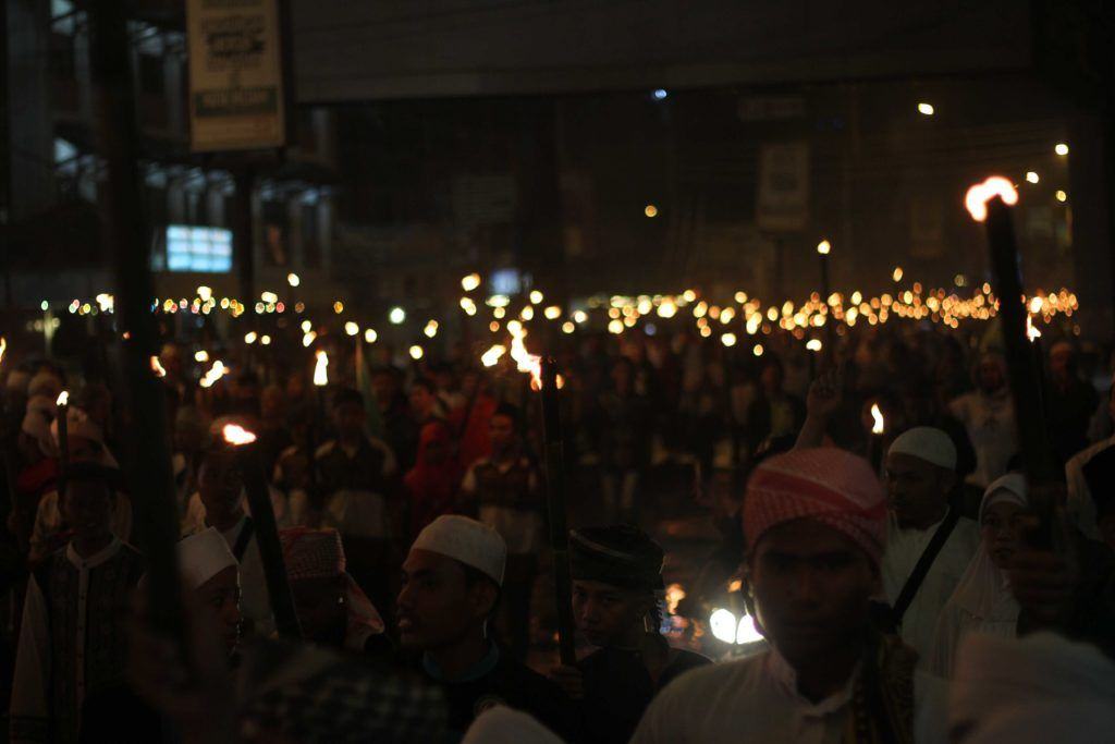Pawai Obor Ramadan Medan