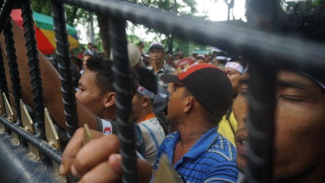 Demo Solidaritas Mahasiswa Medan