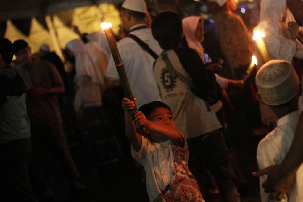 Pawai Obor Ramadan Medan