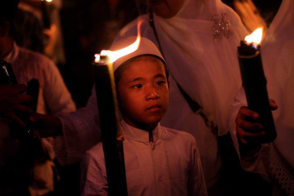 Pawai Obor Ramadan Medan