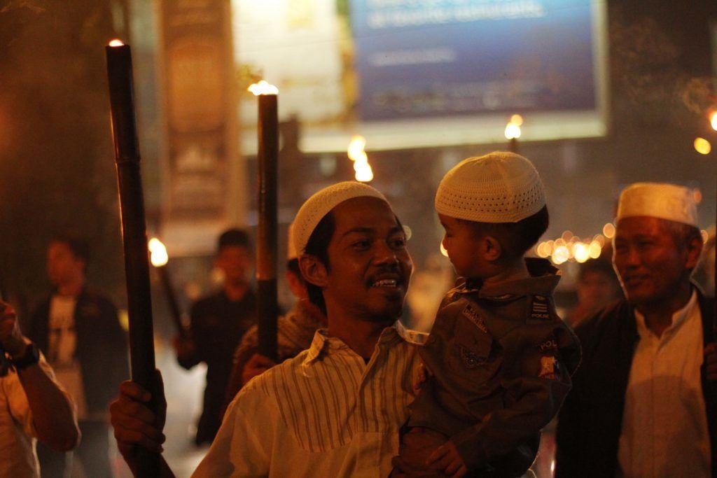 Pawai Obor Ramadan Medan