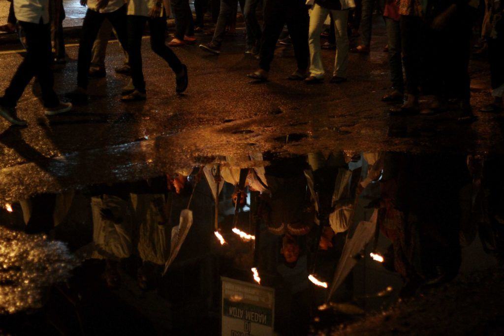 Pawai Obor Ramadan Medan