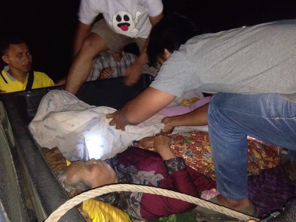 Bus Rombongan Terguling Jalinsum