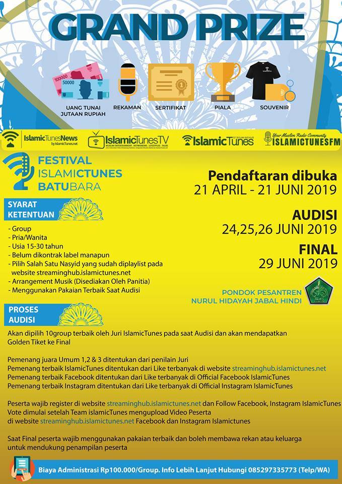 Pendaftaran Audisi Festival