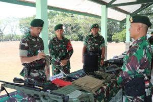 Latihan Antar Kecabangan, Danbrigif Raider 13/1 Kostrad Adakan Kunjungan Kerja