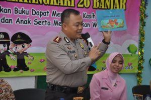 Kapolres Banjar, Hadiri Gernas Baku TK Kemala Bhayangkari Banjar