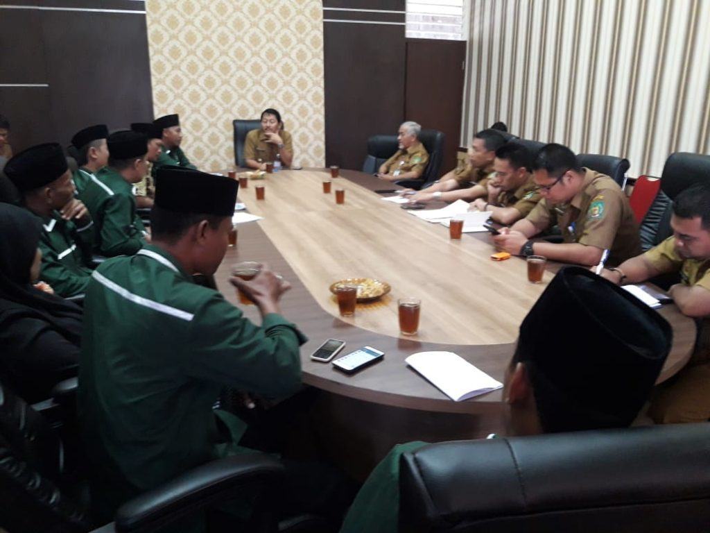 PC ISNU Langkat Audiensi dengan Bupati