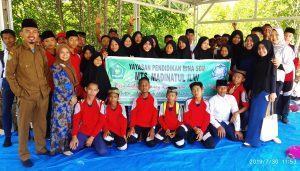Wisata Mangrove Lubuk Kertang, MTS Madinatul Ilmi Belajaran di Luar Kelas