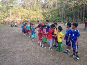 HUT RI ke-74, Desa Sukahurip Adakan Tournament Sepak Bola Usia SD/MI