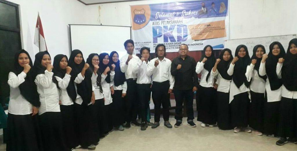 PMII Pelatihan Kader Dasar, Selama 3 hari di Dairi