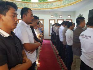 Polres Banjar, Adakan Shalat Ghaib Untuk Almarhum KH Maimun Zubair