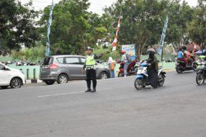 Demi Kenyamanan Berlalu Lintas, Polres Banjar Inisiasi Kegiatan Strong Point
