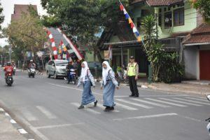 Demi Kenyamanan Berlalu Lintas, Polres Banjar Inisiasi Kegiatan Strong Point
