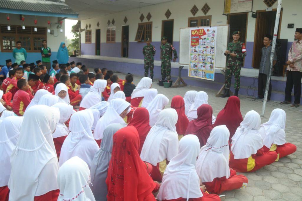 HUT RI di Lampung, Prajurit TNI Isi Materi Bela Negara