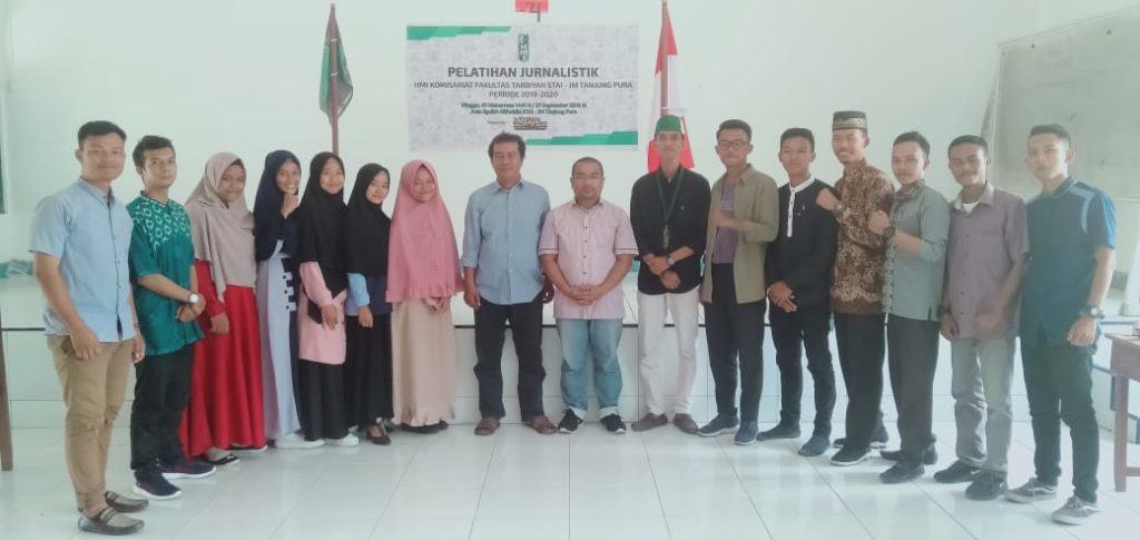 Muda News, Lakukan Pelatihan Jurnalistik kepada Anggota HMI STAI JM Tanjung Pura