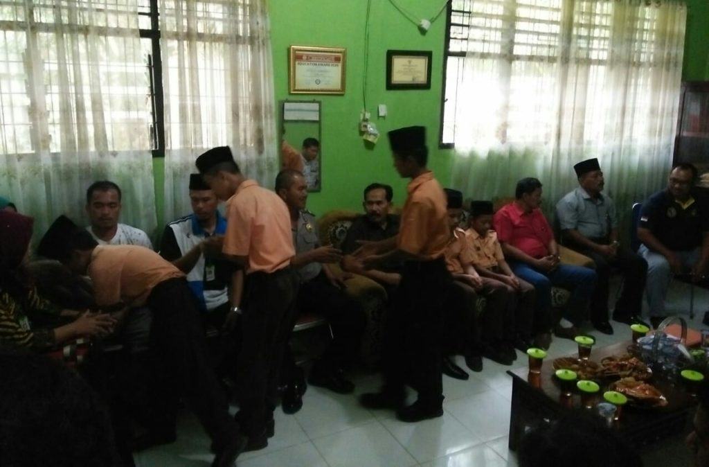 MTSN 2 Sei Kanan, Kapolsek Pertemuan Penyelesaian Masalah Perkelahian Murid 