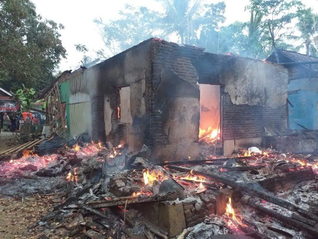 Kebakaran Rumah Cimaragas, Diduga Berasal dari Tungku Memasak
