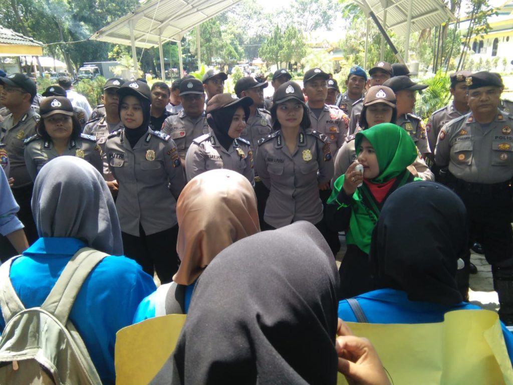 HMI Cabang Langkat, Desak Kapolres Minta Kapolda Bebaskan Mahasiswa