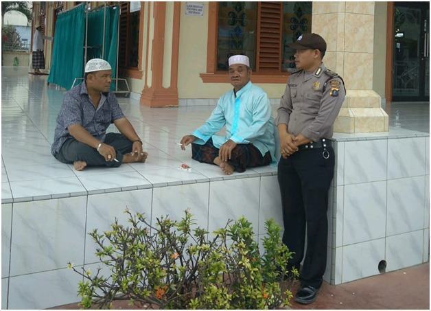 Polsek Torgamba, Aktif Dalam Pengawalan Beribadah