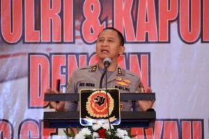 Kapolres Banjar, Hadiri Kegiatan Arahan Kapolres Se-Wilayah Priangan