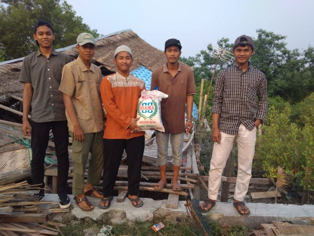 GERAMM, Berikan Bantuan pada Korban Puting Beliung Medang Deras