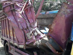 Bus PMH Vs Colt Diesel, 1 Korban Tewas 2 Luka Berat