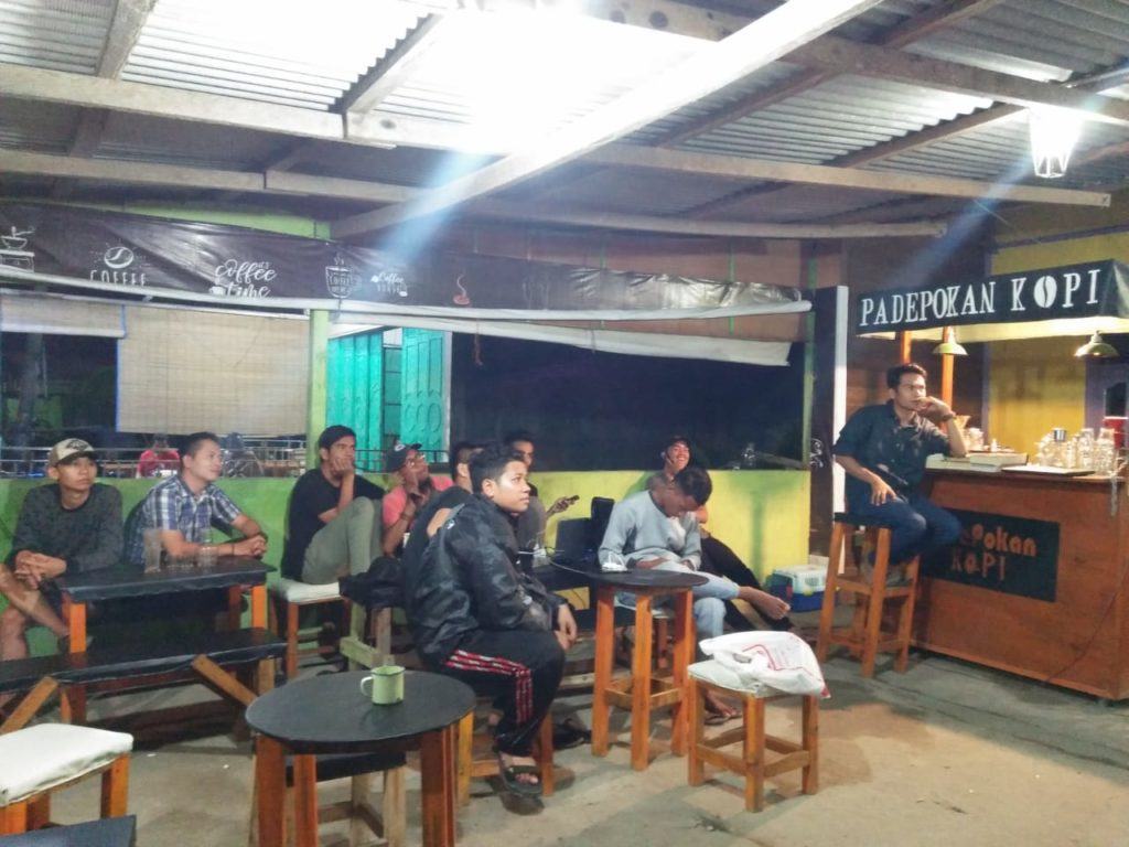 Padepokan Kopi, Gelar Nobar G 30 S/PKI dan Ini Pesan Pemuda Batu Bara