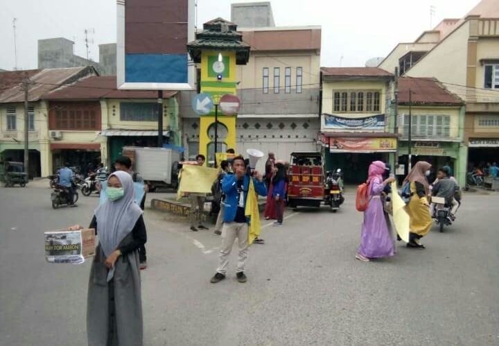 PMII Langkat-Binjai, Aksi Peduli Ambon dan Maluku