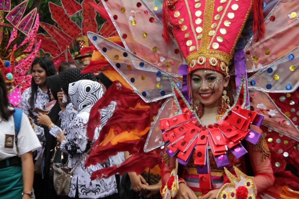 [Foto] Kemeriahan Karnaval Hari Jadi Provinsi Sumut Ke-69 (3)