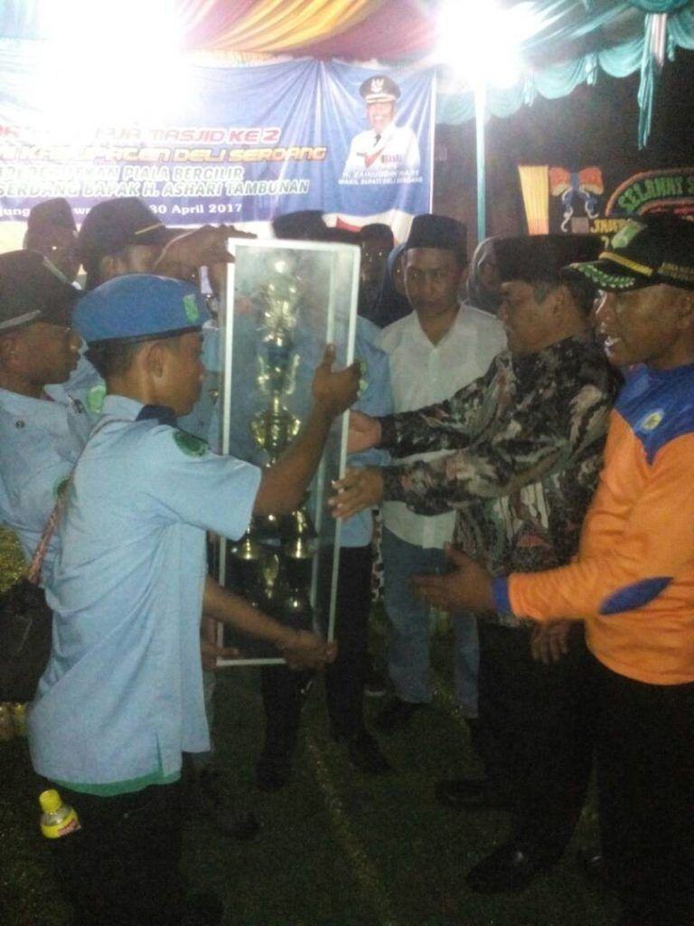 Tanjung Morawa Berhasil Menjadi Juara Umum Dalam Jambore Remaja Masjid Deli Serdang ke-2