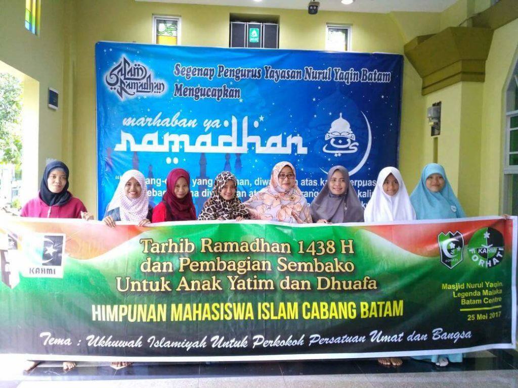 Sambut Ramadan 1438 H, HMI Cabang Batam