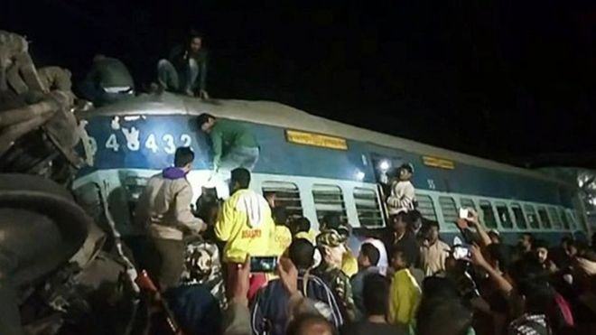 AFP/Kecelakaan Kereta Api India