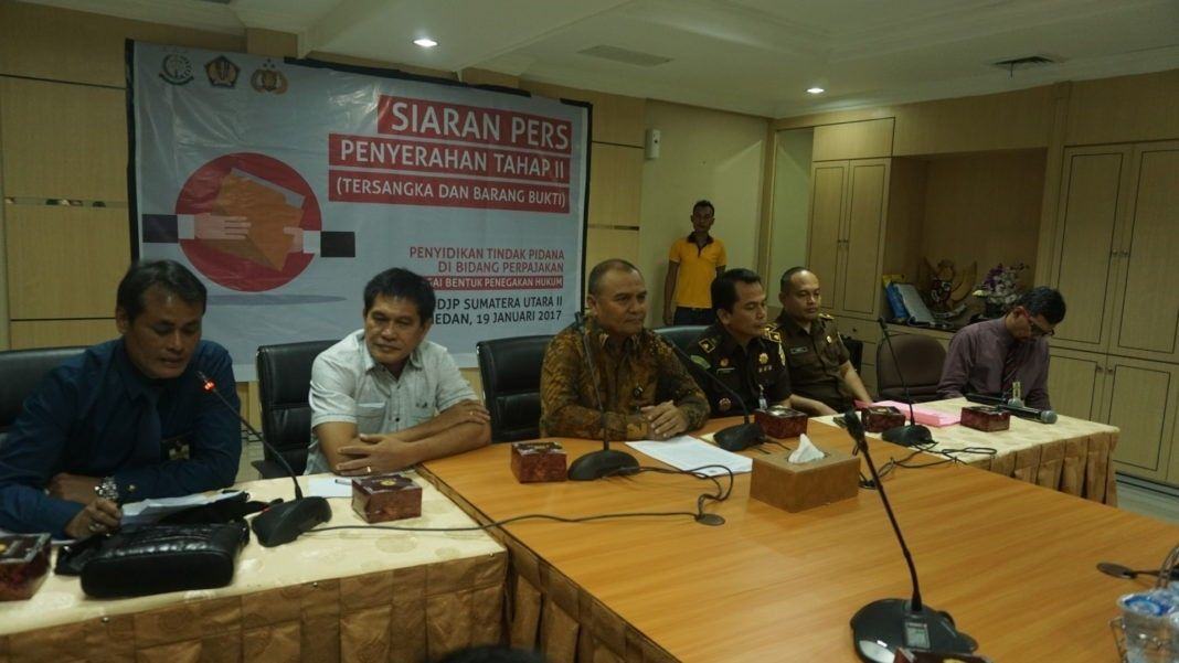 Konfrensi Pers Kanwil DJP Sumut I