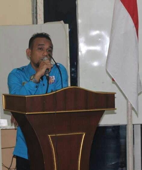 Ketua DPK KNPI Medan Helvetia M Roufik Sitepu SE