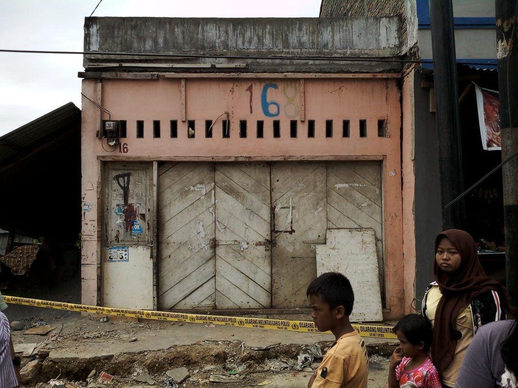 Muda News/Lokasi Penemuan Mayat