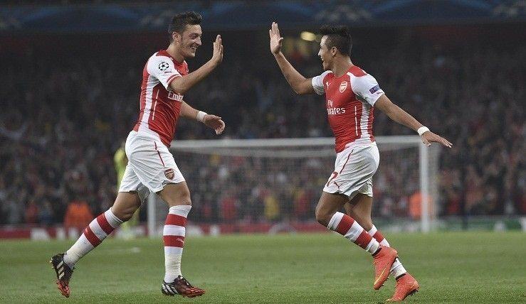 Net/Alexis Sanchez - Mesut Ozi;