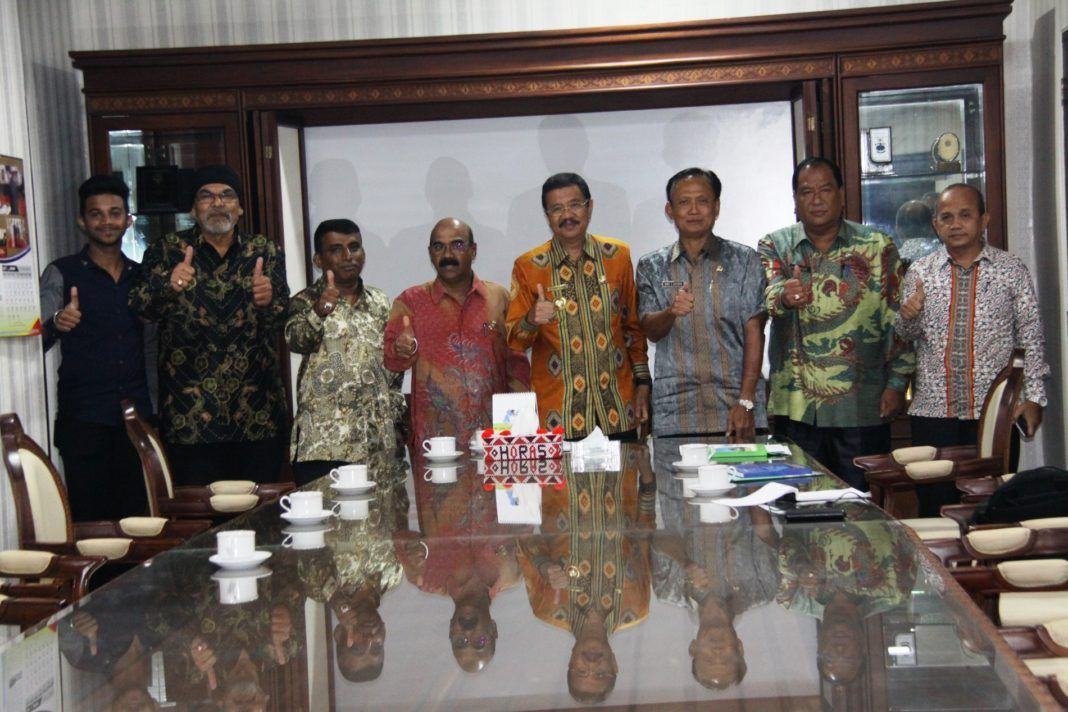 Gubsu Terima Audiensi Parisada Hindu Dharma Indonesia (PHDI) Sumut