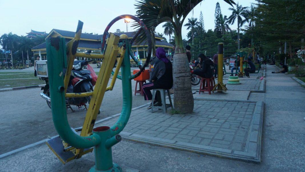 Kondisi Fasilitas Olahraga di Lapangan Merdeka