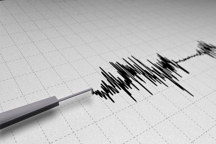 Ilustrasi gempa.