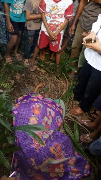 penemuan mayat irma di kebun pisang