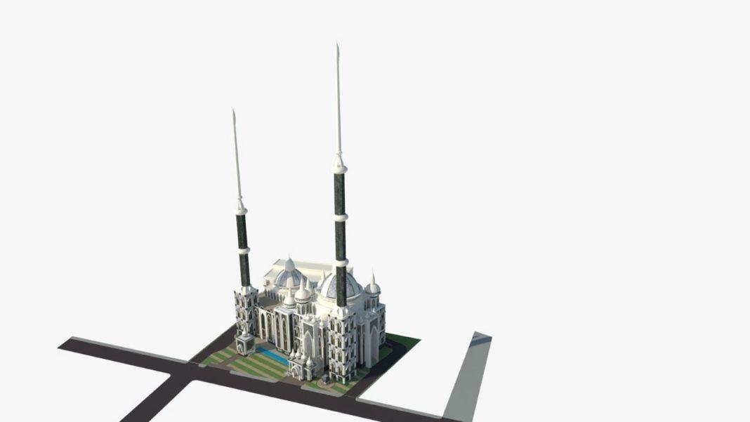 Istimewa/Grafis Masjid Agung Medan 2018