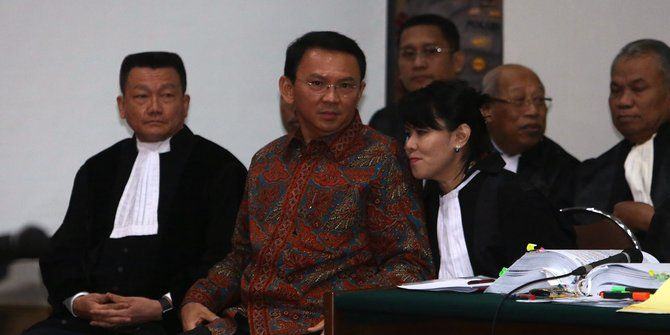 Net/ Ahok dan kuasa hukumnya
