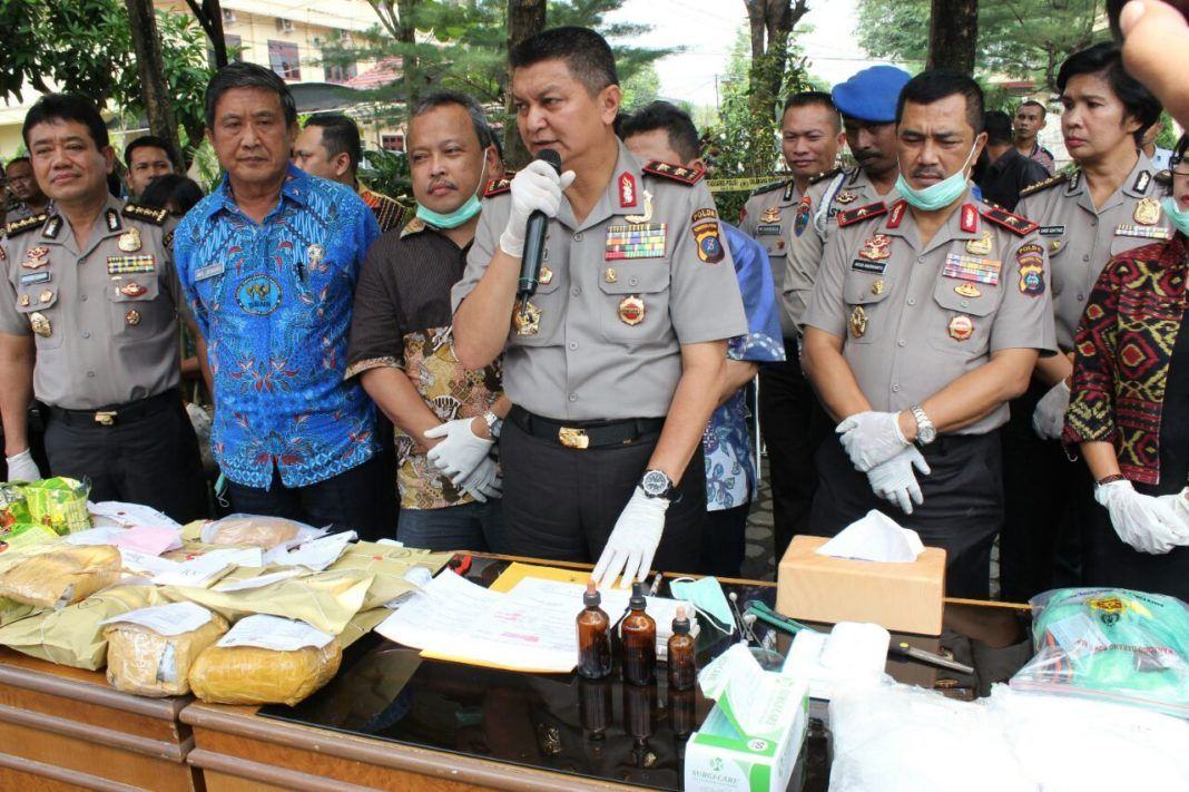 20 Kg Sabu Hasil Tangkapan 3 Bulan Terakhir Dimusnahkan di Polda Sumut