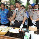 20 Kg Sabu Hasil Tangkapan 3 Bulan Terakhir Dimusnahkan di Polda Sumut