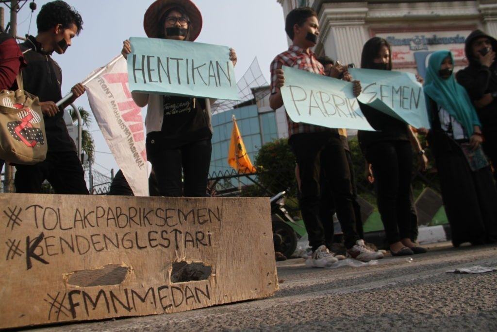Aksi Solidaritas Mendukung Petani Kendeng