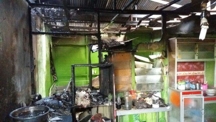 Ramah terbakar di medan sunggal