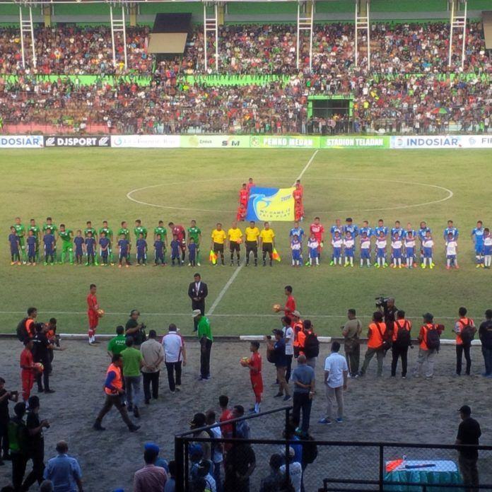 el Clasico, PSMS Medan Melawan PERSIB Bandung