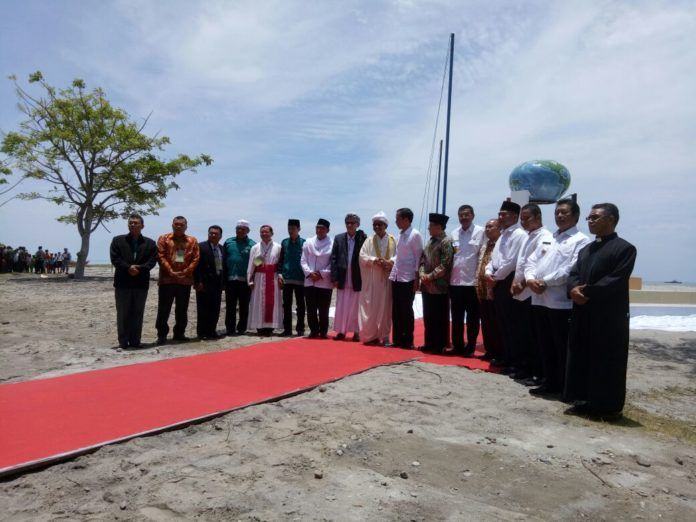 Presiden Jokowi Meresmikan Titik Nol Kilometer di Kelurahan Pasar Batu Gerigis. Presiden Jokowi Meresmikan Titik Nol Kilometer di Barus