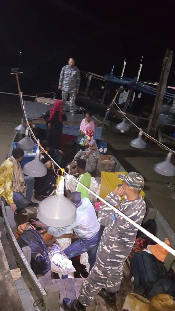 8 Imigran Gelap Asal Somalia Diamankan dari Perairan Sungai Asahan